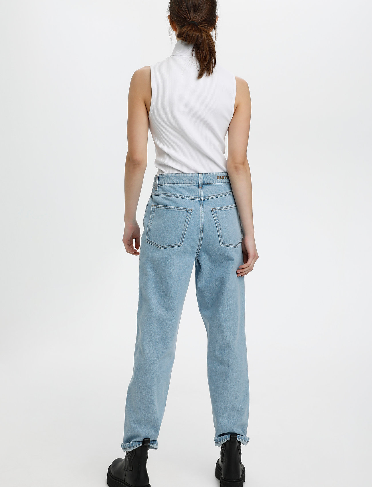 Gestuz - RollaGZ sl rollneck - white - 4