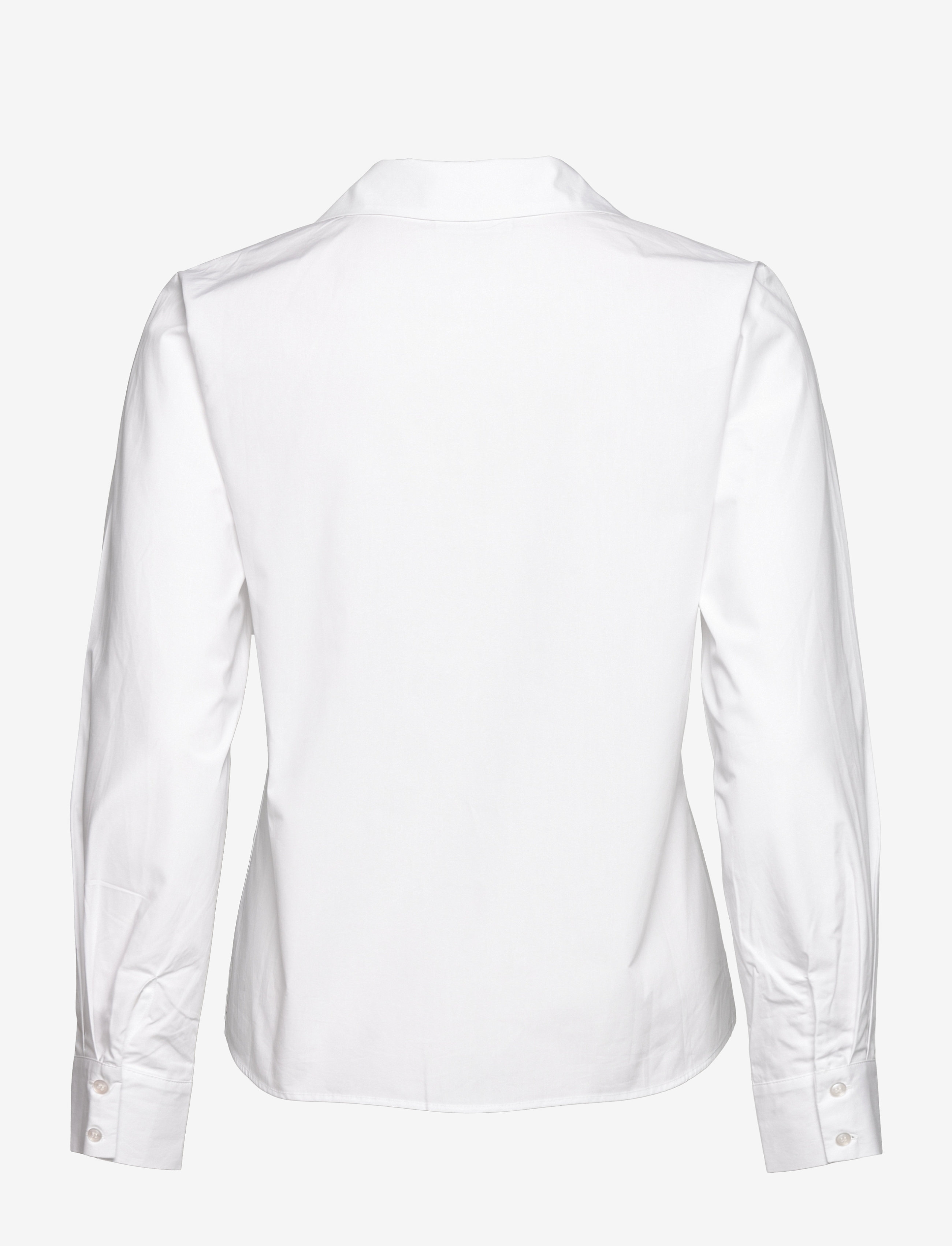 Gestuz - JilanGZ V-collar shirt MS21 - bright white - 2