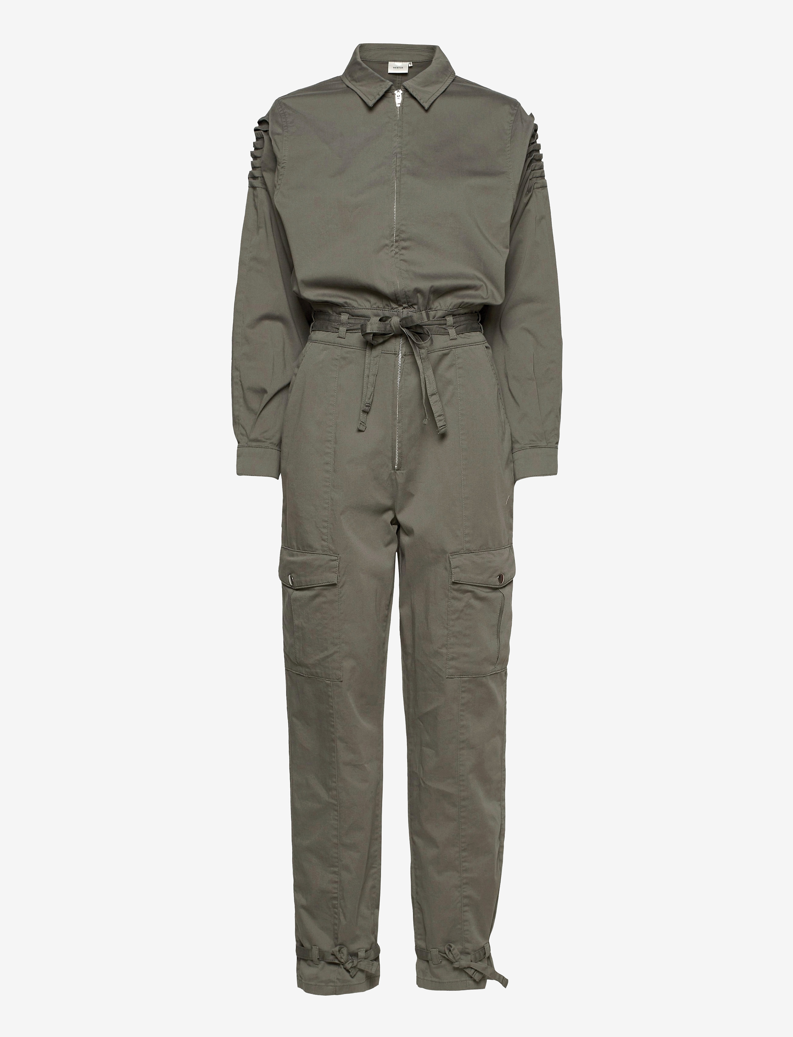 Gestuz - NeenaGZ jumpsuit MS21 - dark army - 1