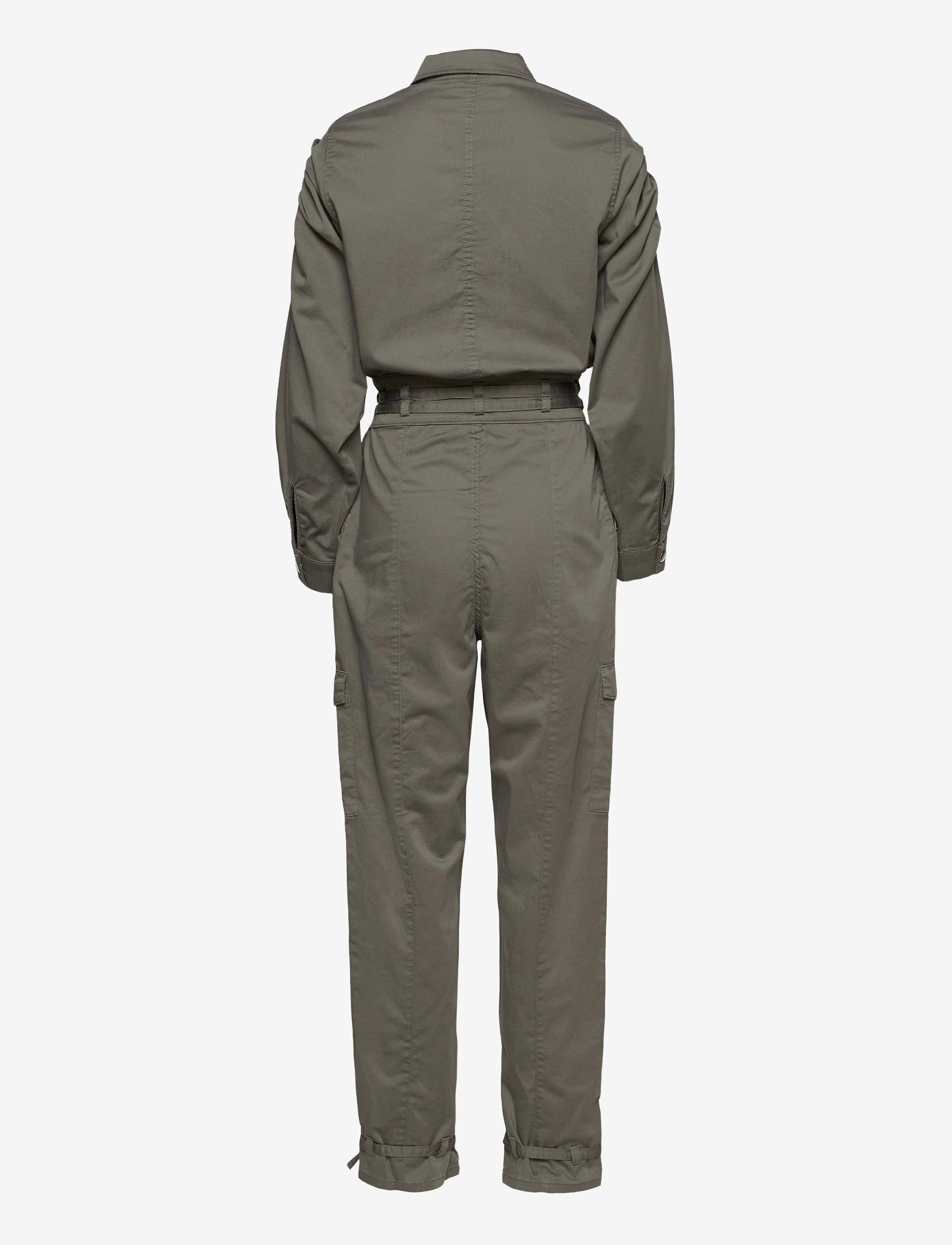 Gestuz - NeenaGZ jumpsuit MS21 - dark army - 2