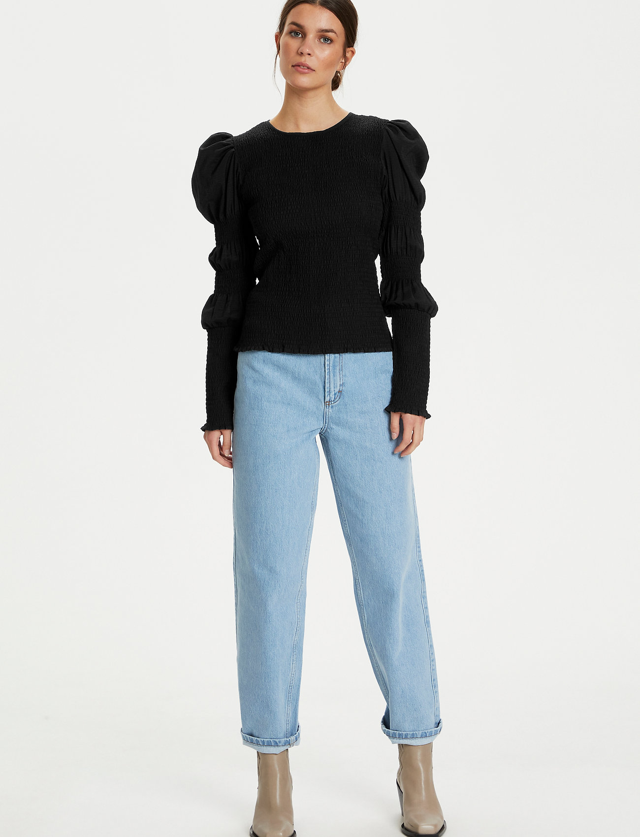 Gestuz - MazziGZ ls blouse - black - 4