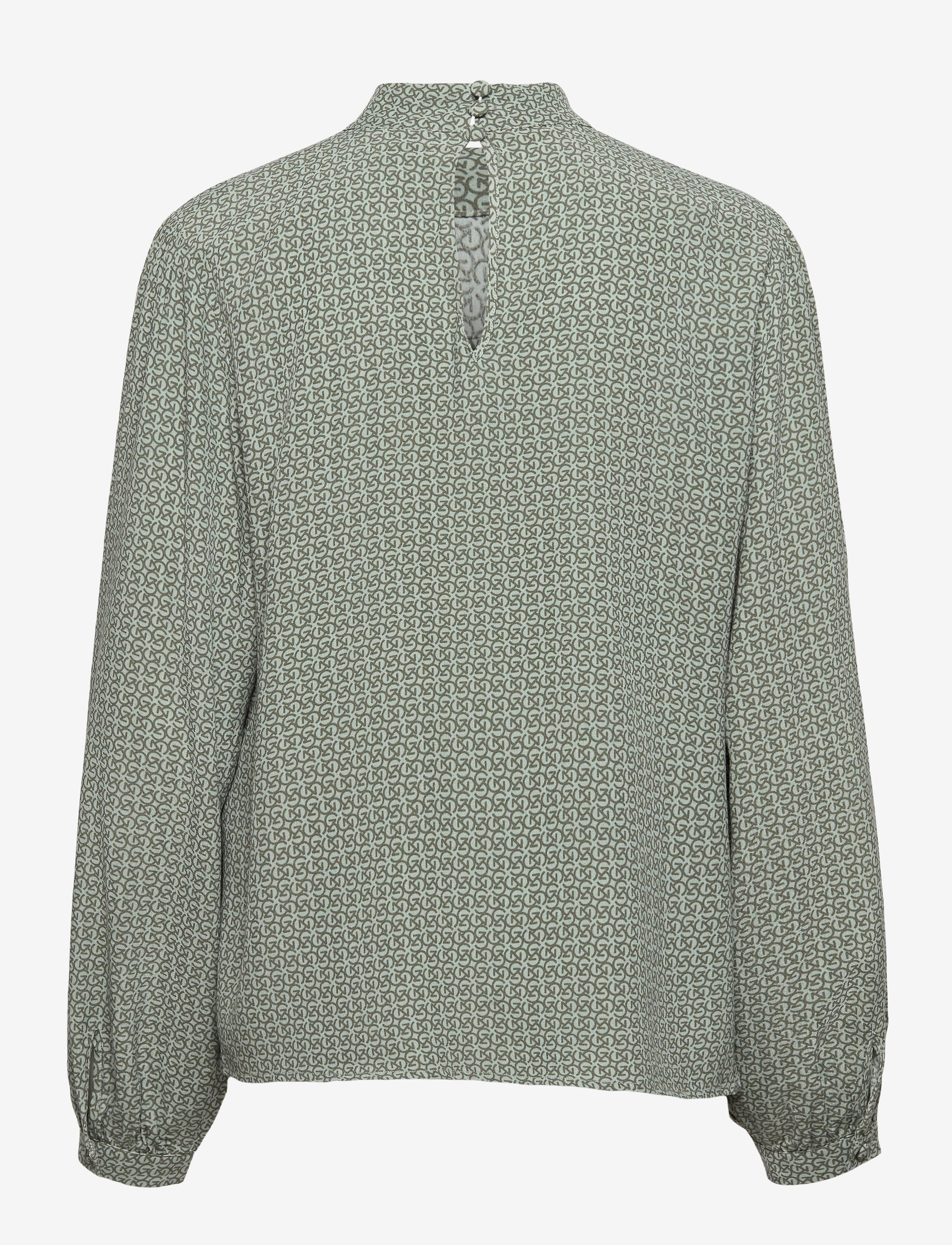 Gestuz - MoaGZ blouse - green logo - 2