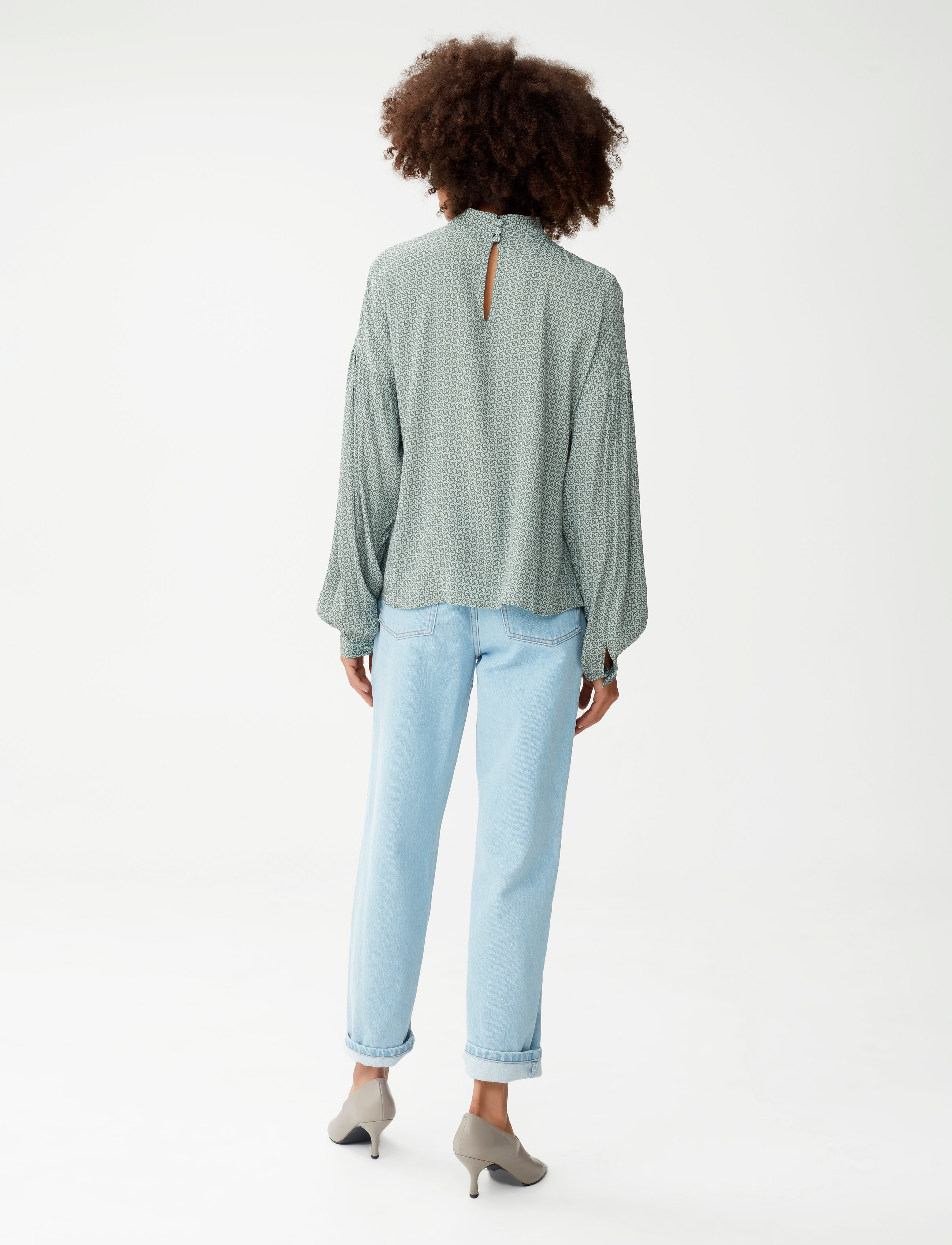 Gestuz - MoaGZ blouse - green logo - 4