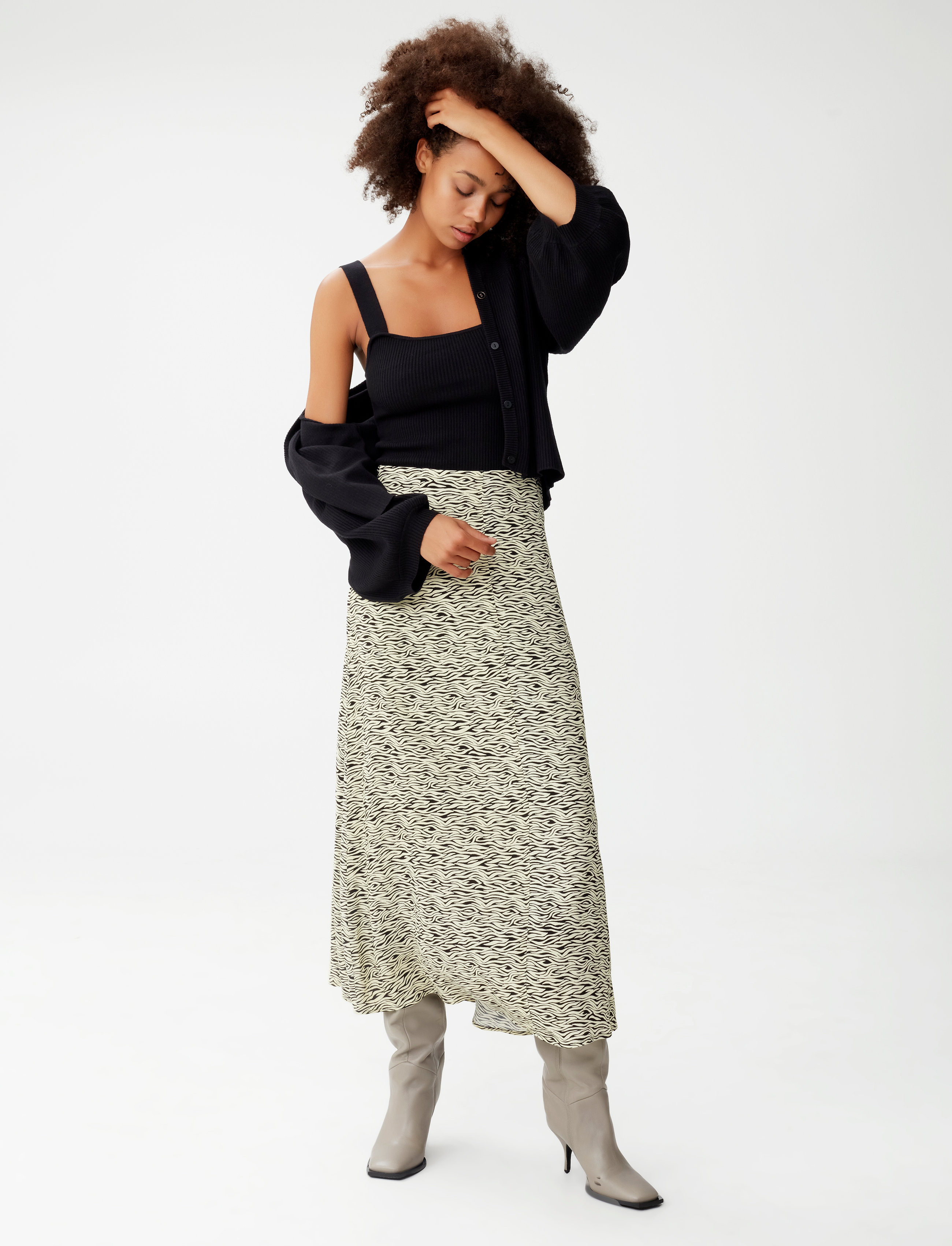 Gestuz - RagnaGZ duo cardigan MS21 - black - 3