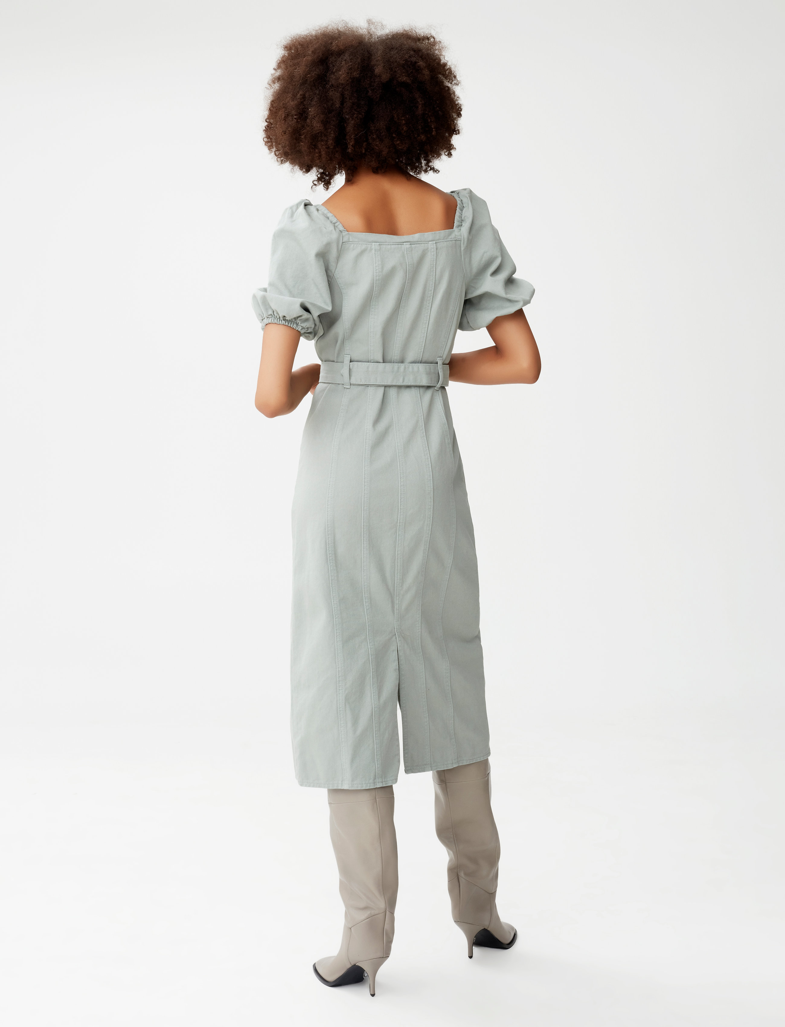 Gestuz - BellioGZ dress - slate gray - 3