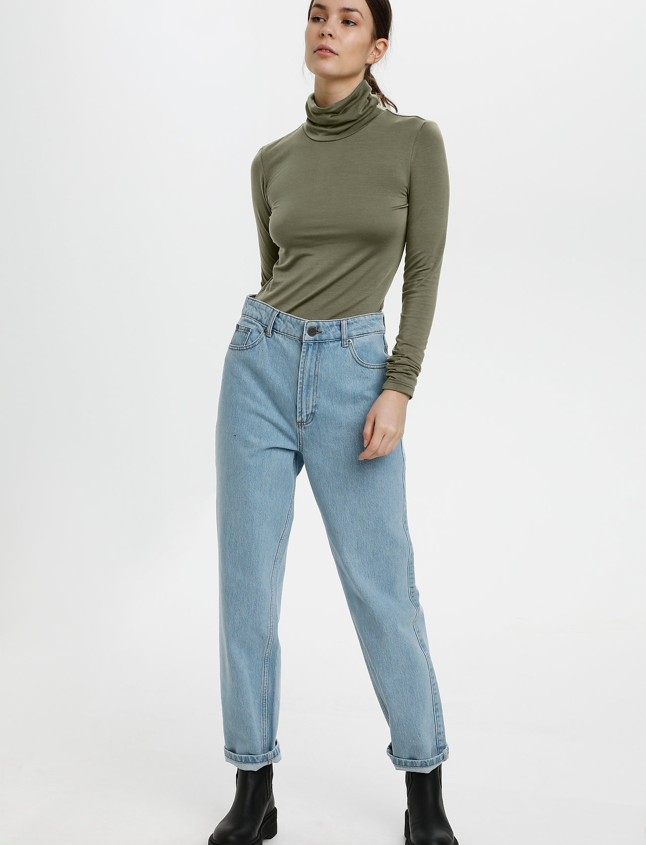 Gestuz - SirinGZ rollneck - dark army - 3