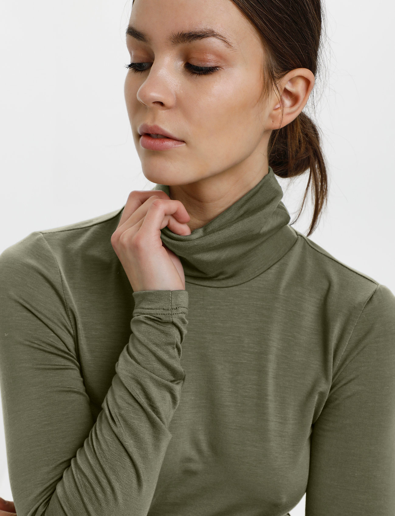 Gestuz - SirinGZ rollneck - dark army - 5