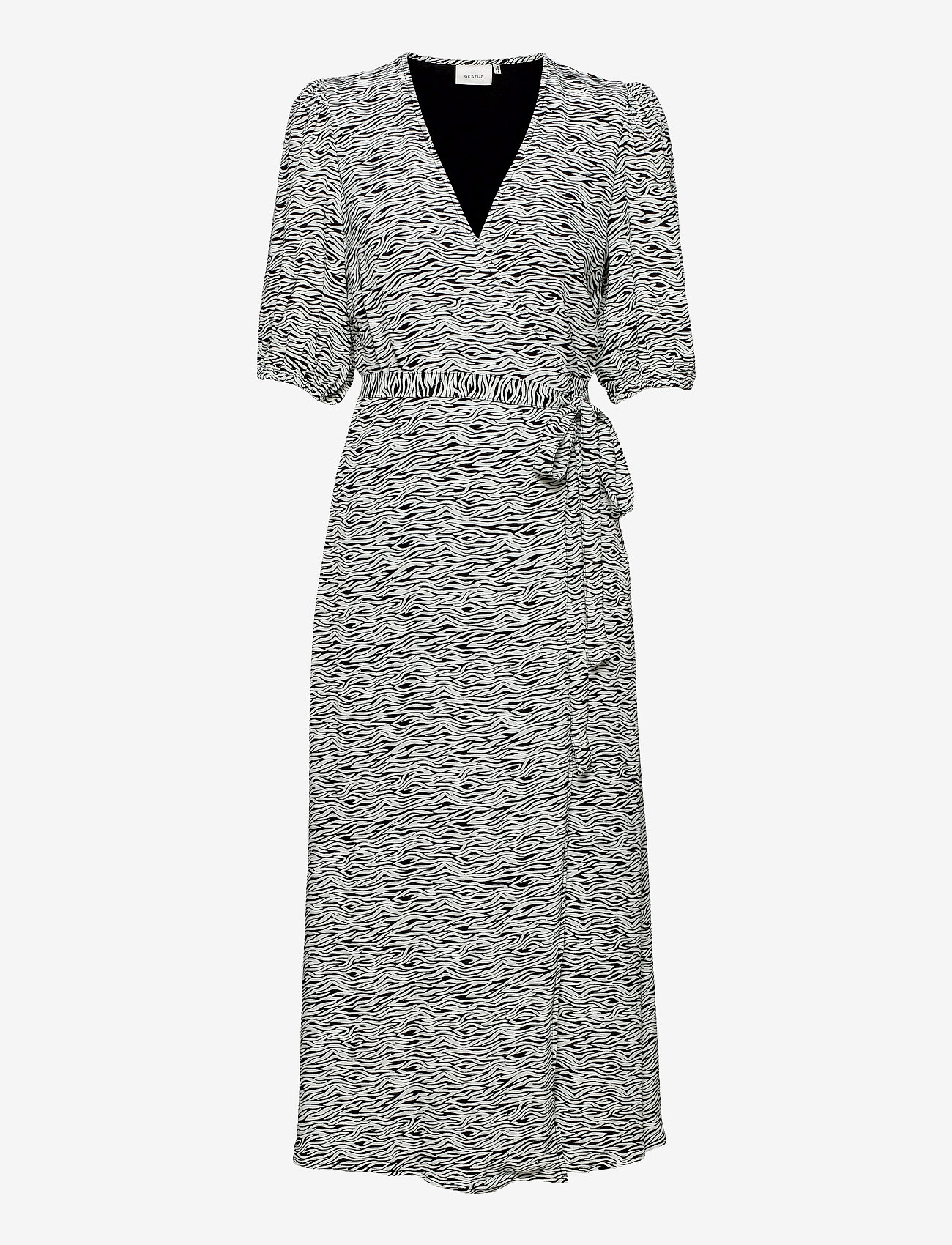 Gestuz - DisGZ wrap dress - slå-om-kjoler - grey wave - 1