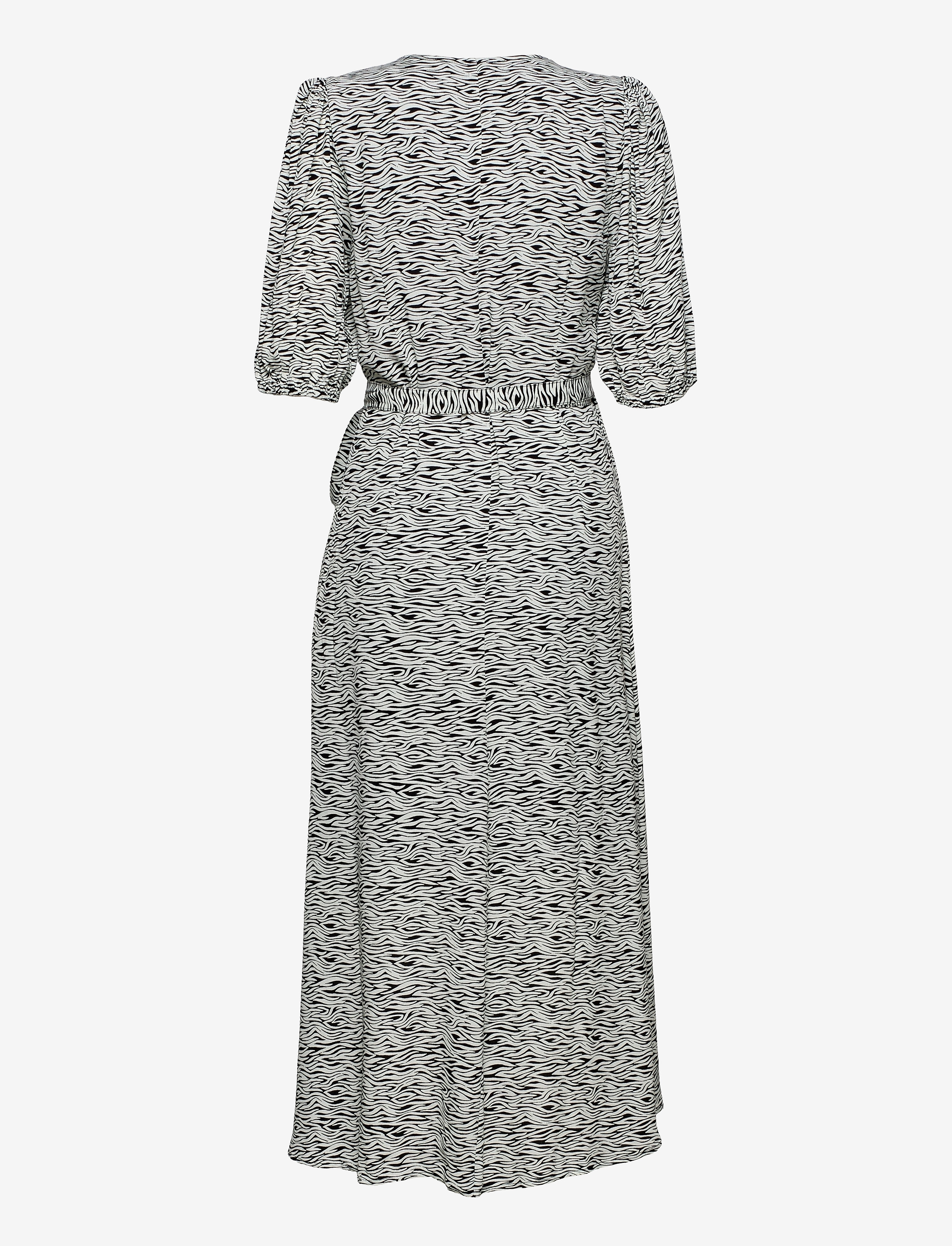 Gestuz - DisGZ wrap dress - maxi kjoler - grey wave - 2
