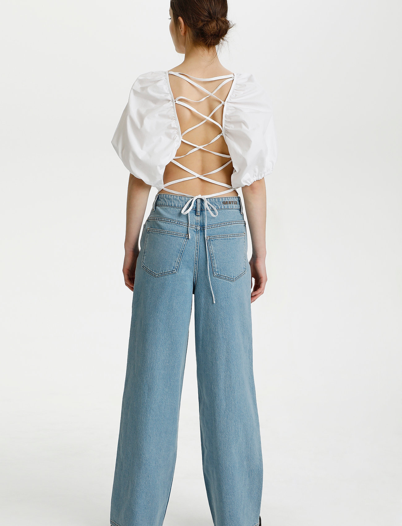 Gestuz - SvalaGZ top - bright white - 4