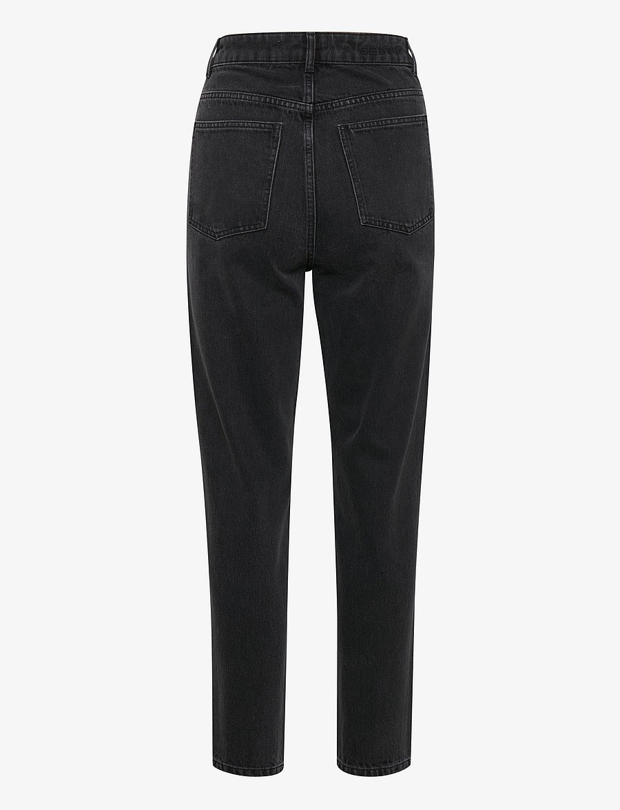 Gestuz - DenaGZ HW mom jeans - straight jeans - washed black - 2