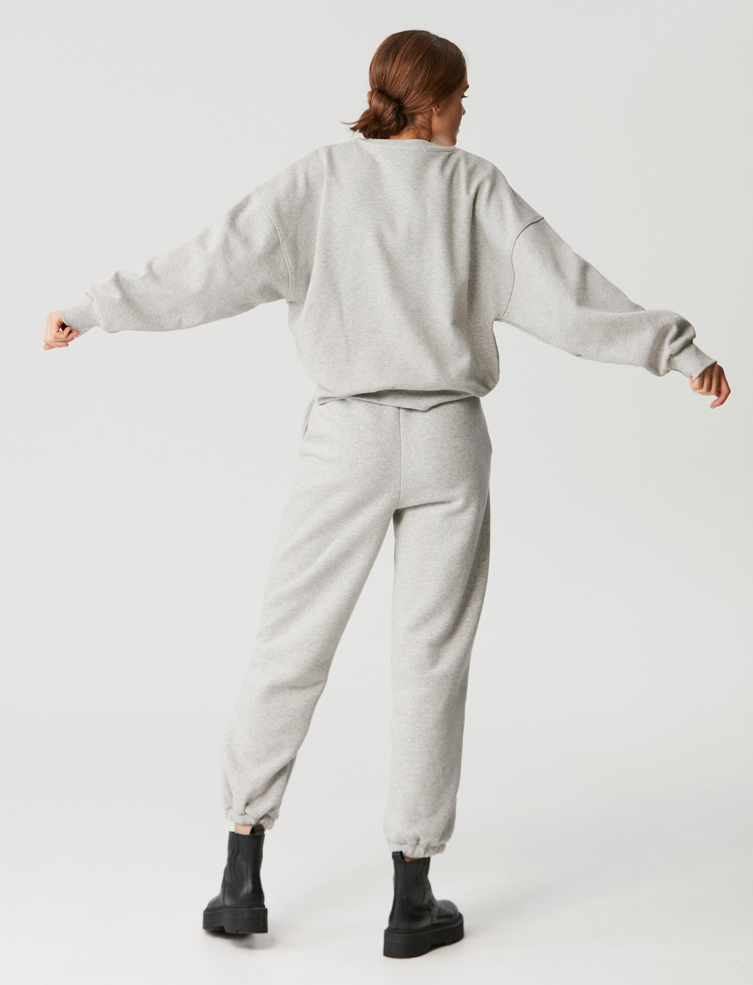 Gestuz - RubiGZ sweatshirt - light grey melange - 3