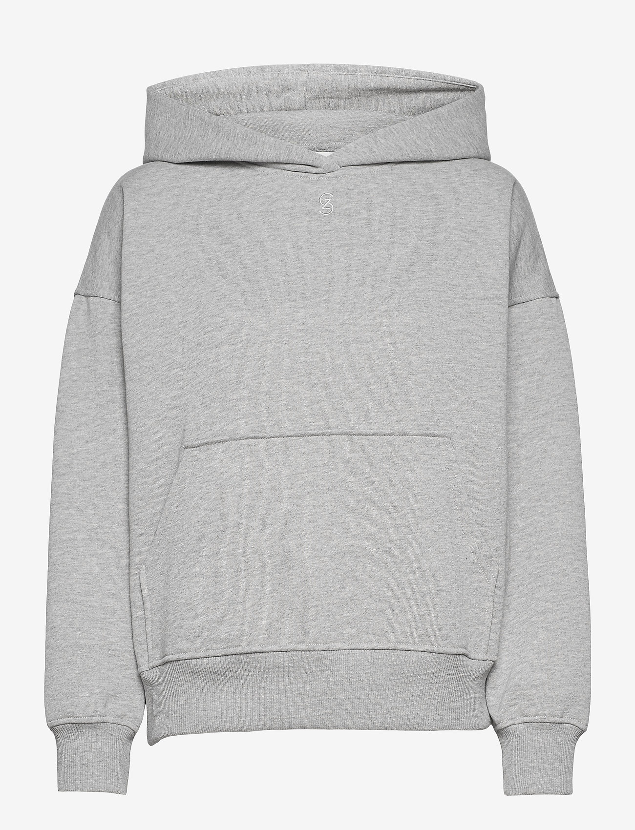Gestuz - RubiGZ hoodie NOOS - megztiniai ir džemperiai - light grey melange - 0