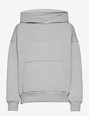 Gestuz - RubiGZ hoodie NOOS - megztiniai ir džemperiai - light grey melange - 0