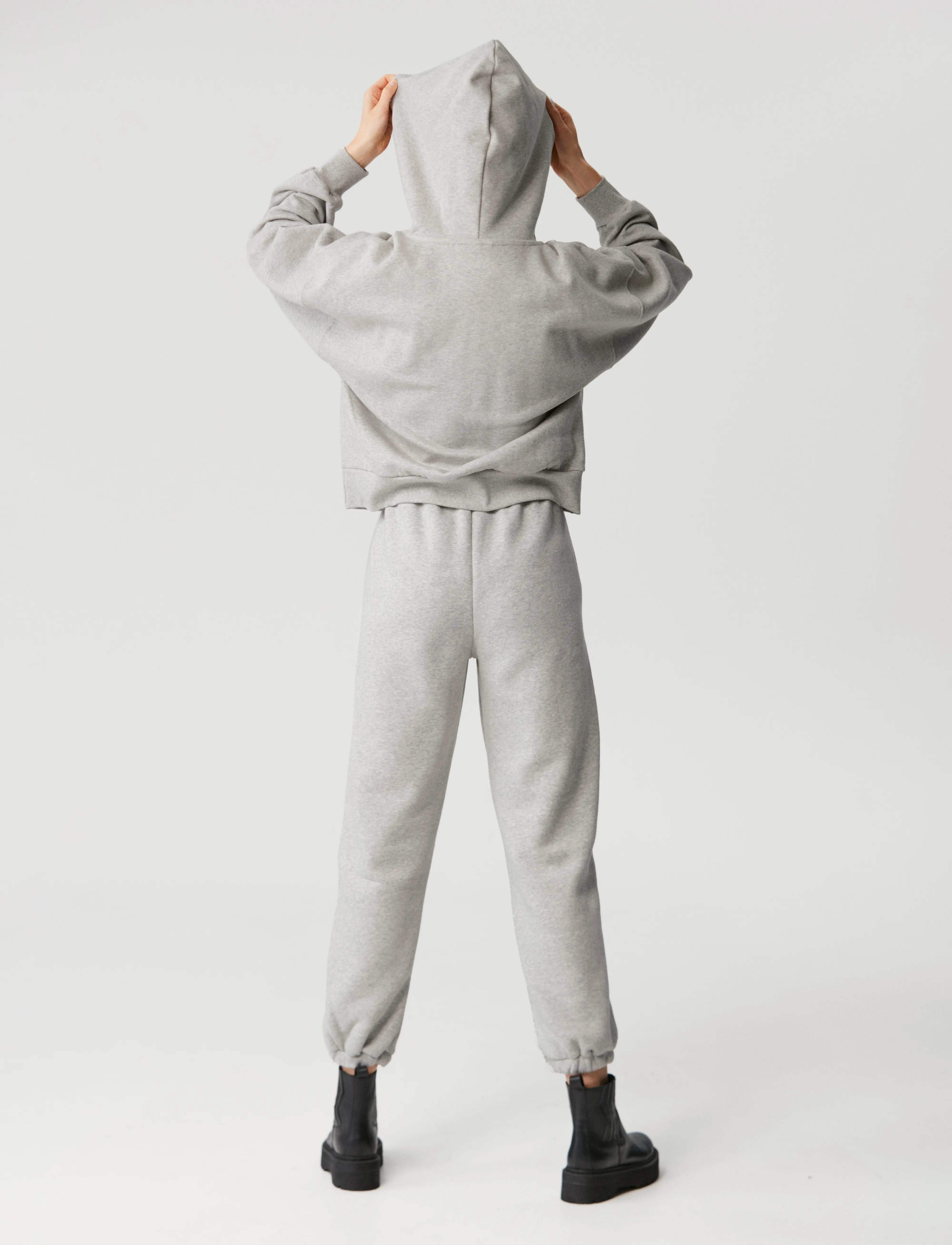 Gestuz - RubiGZ hoodie - light grey melange - 2