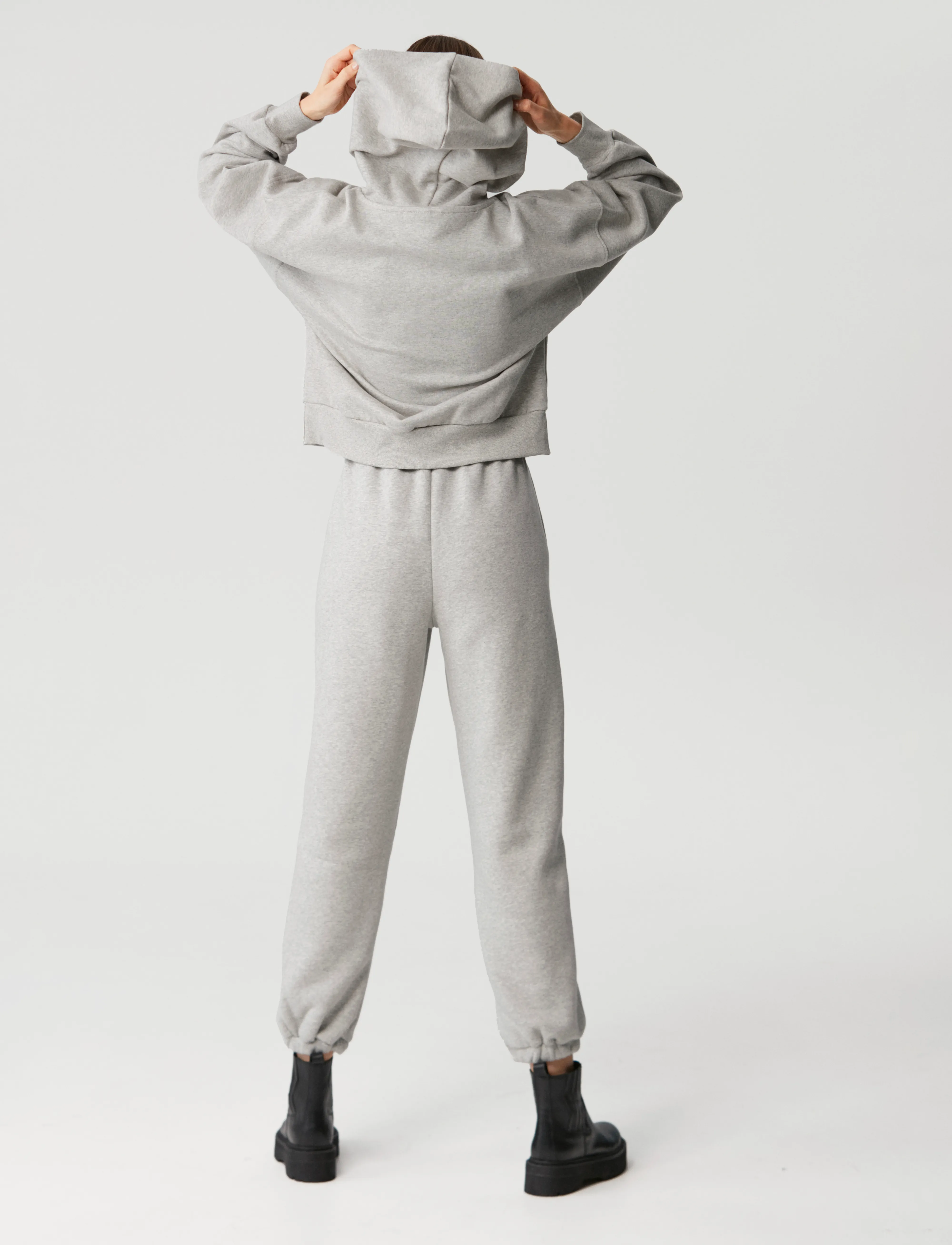 Gestuz - RubiGZ hoodie - light grey melange - 4