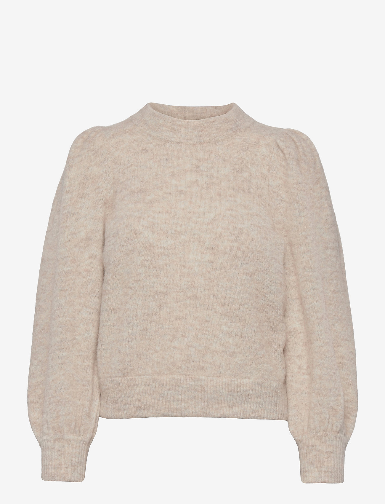 Gestuz - AlphaGZ pullover NOOS - white sand melange - 1