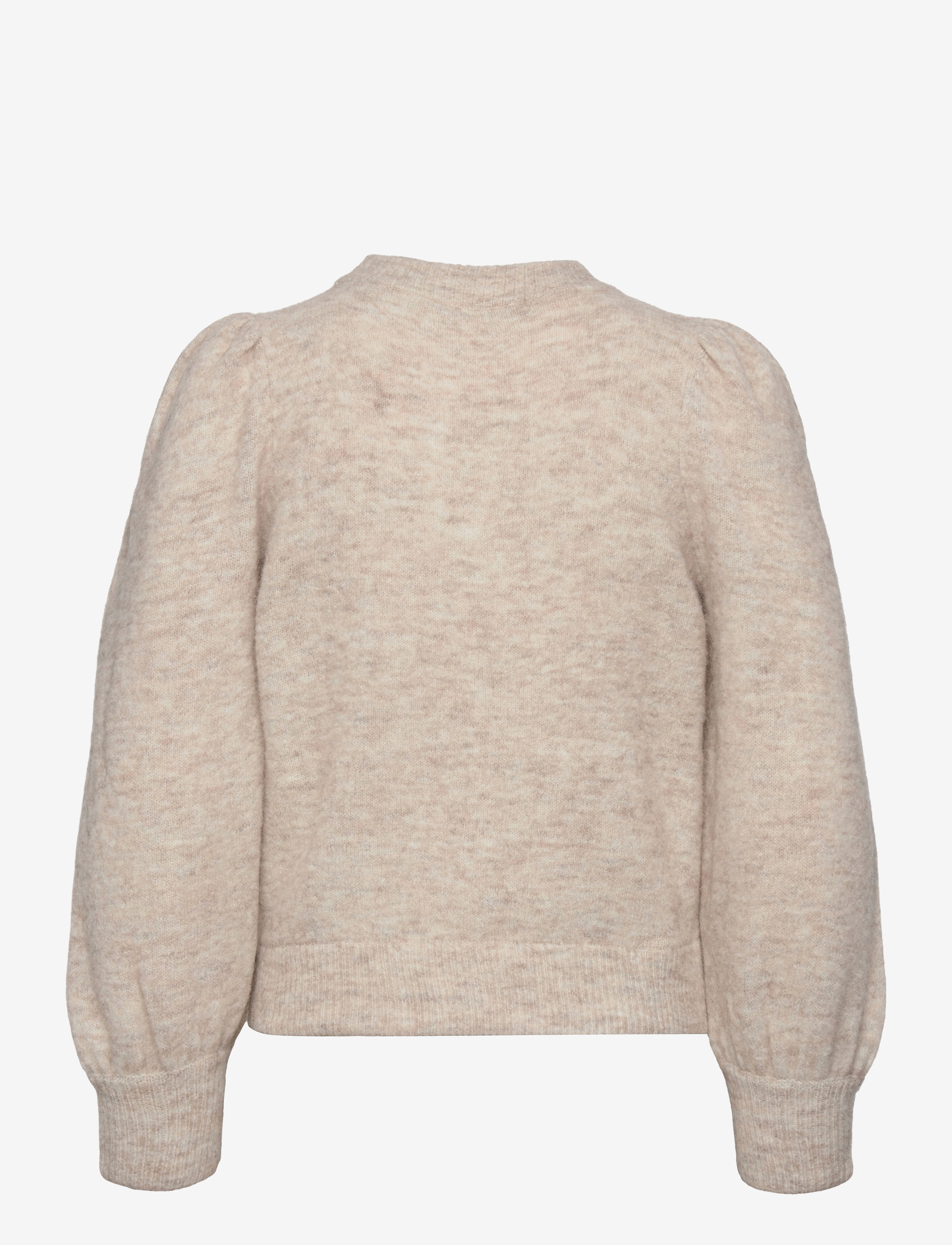 Gestuz - AlphaGZ pullover NOOS - white sand melange - 2
