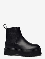 Gestuz - MarleeGZ short boots - flache stiefeletten - black - 1