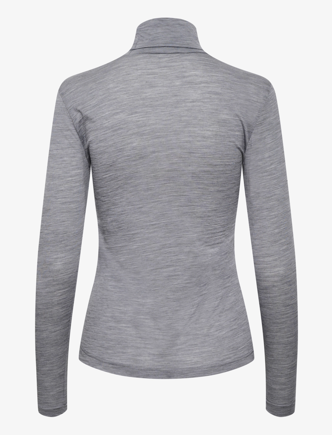 Gestuz - SividaGZ wool rollneck - grey melange - 2