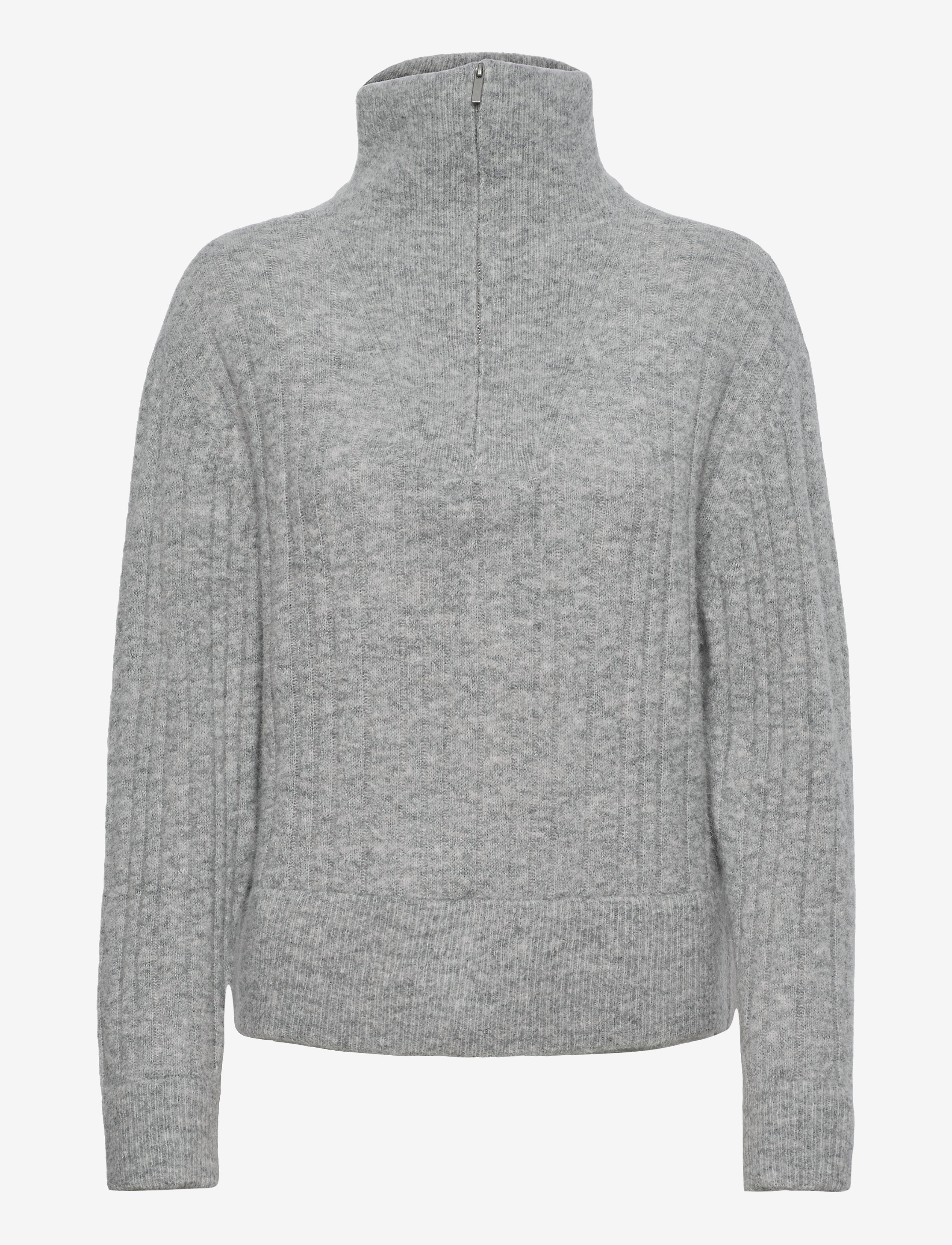 HIGH-RISE GREY MELANGE