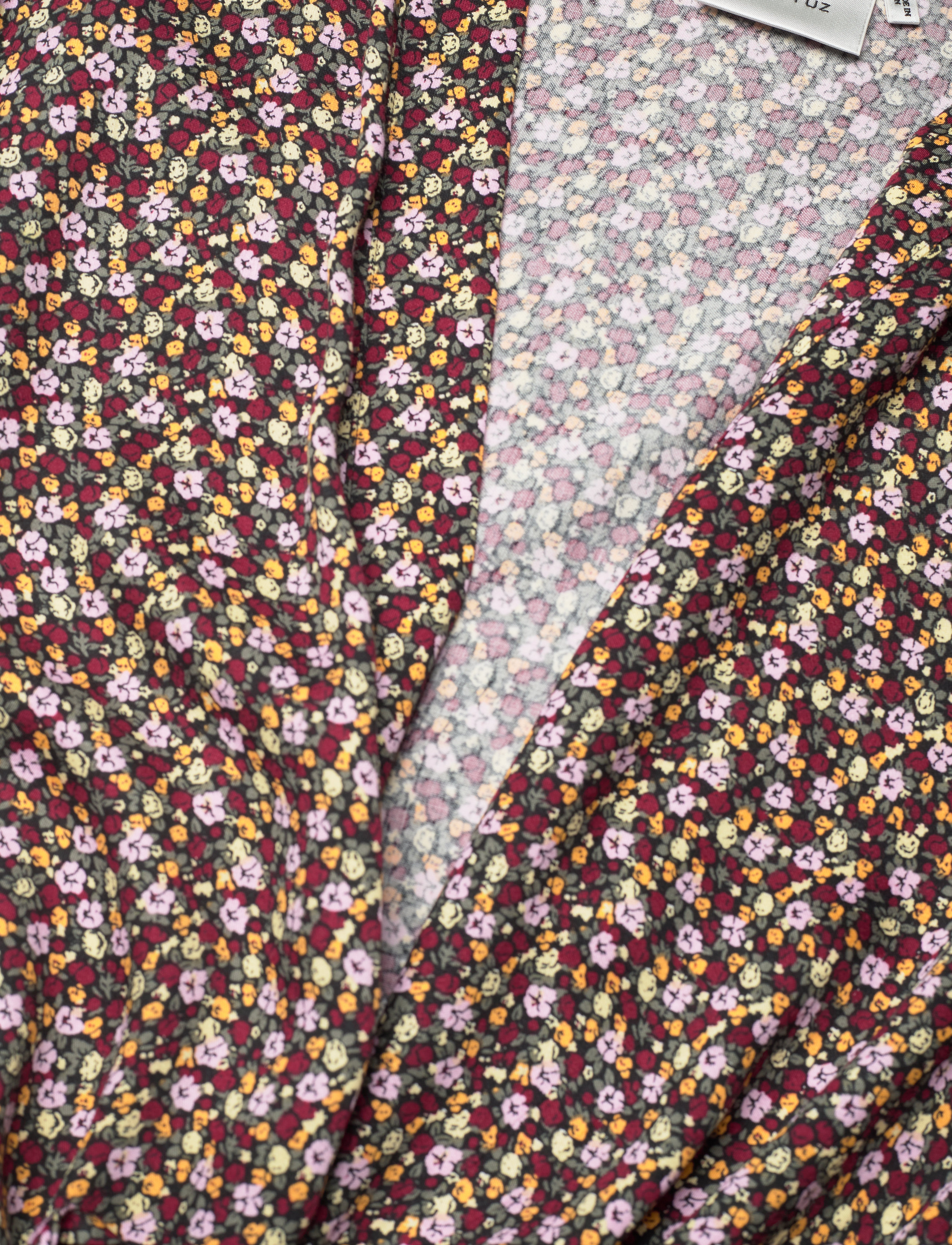 Gestuz - LaiaGZ kimono - pludmales apģērbs - small flower black beetle - 2