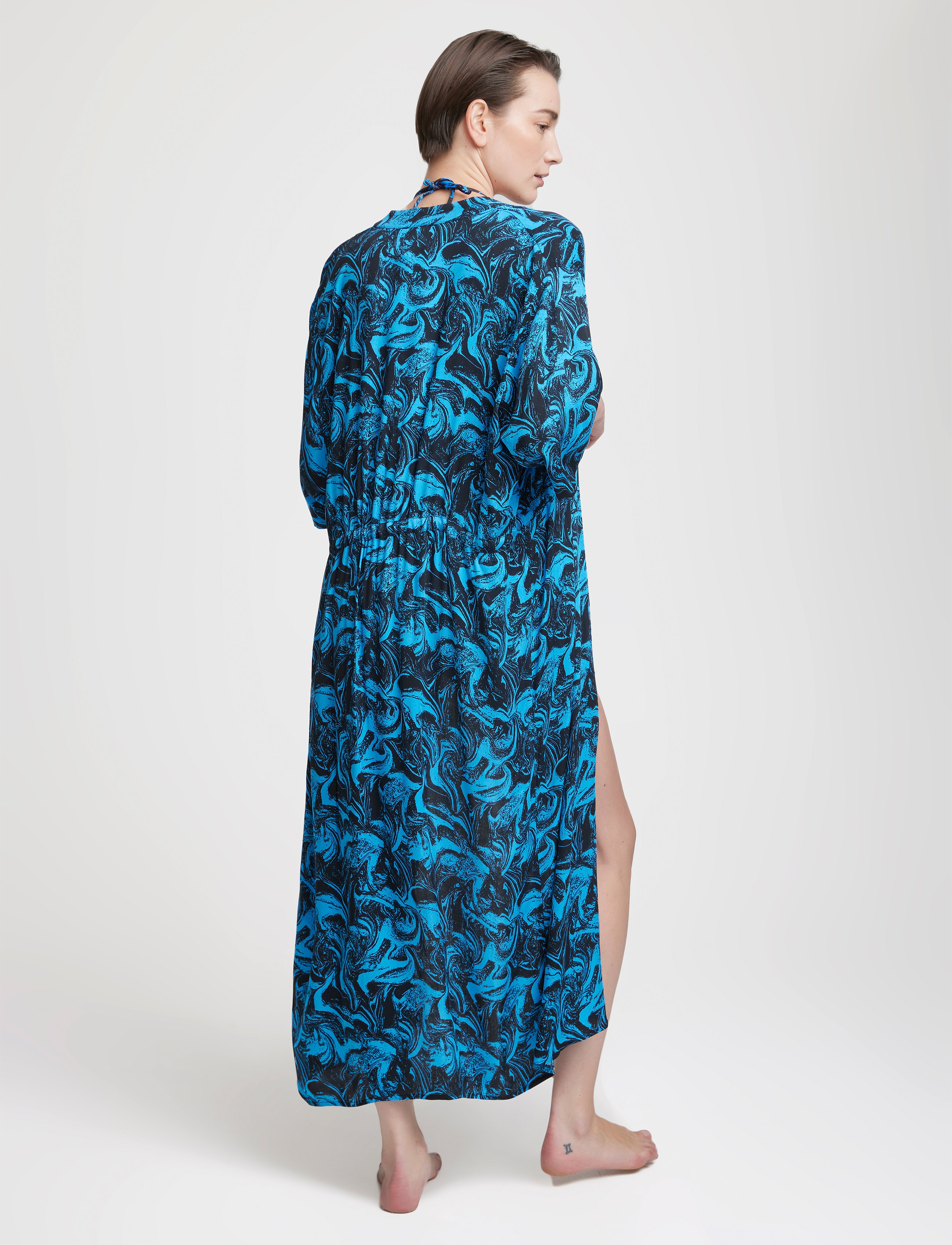 Gestuz - LaiaGZ kimono - beachwear - blue ocean - 3
