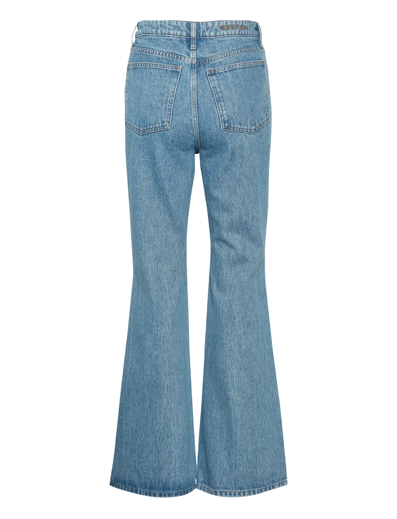 Gestuz - DenaGZ HW flared jeans - dzwony dżinsy - classic blue - 2