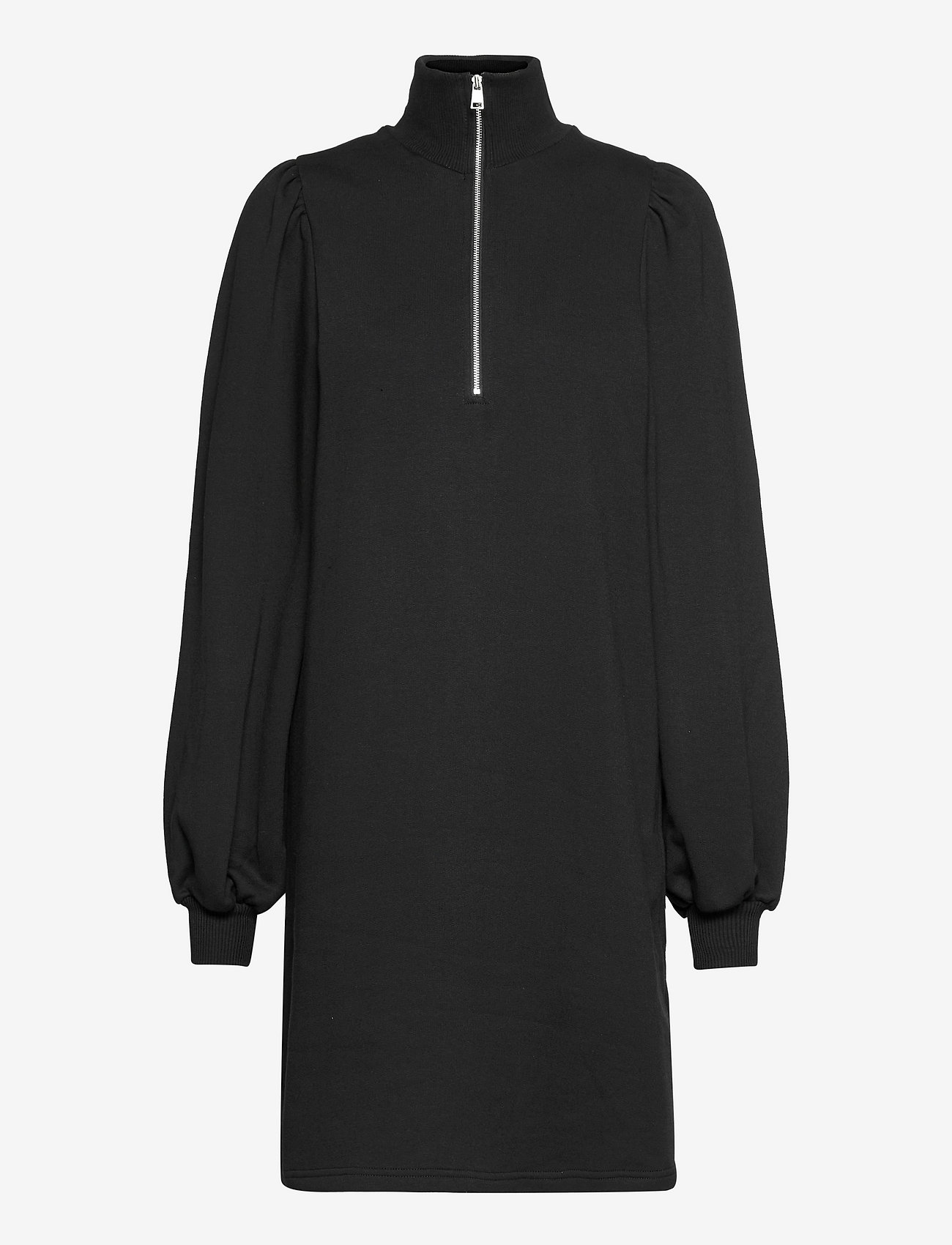 Gestuz - NankitaGZ zipper dress - marškinėlių tipo suknelės - black - 0