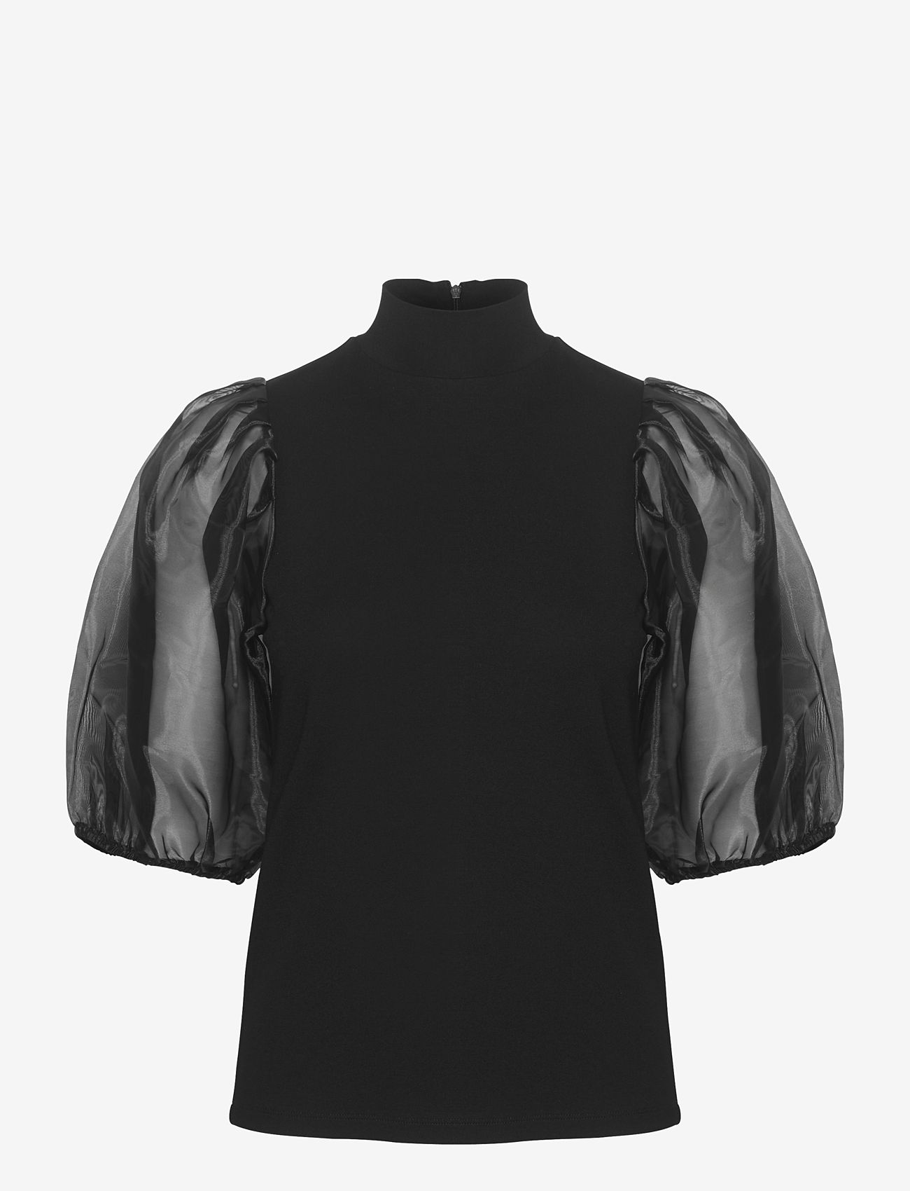 Gestuz - MistGZ turtleneck - kortærmede bluser - black - 0