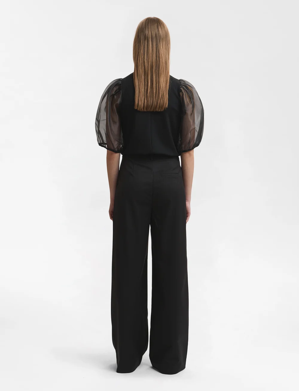 Gestuz - MistGZ turtleneck - kortärmade blusar - black - 4