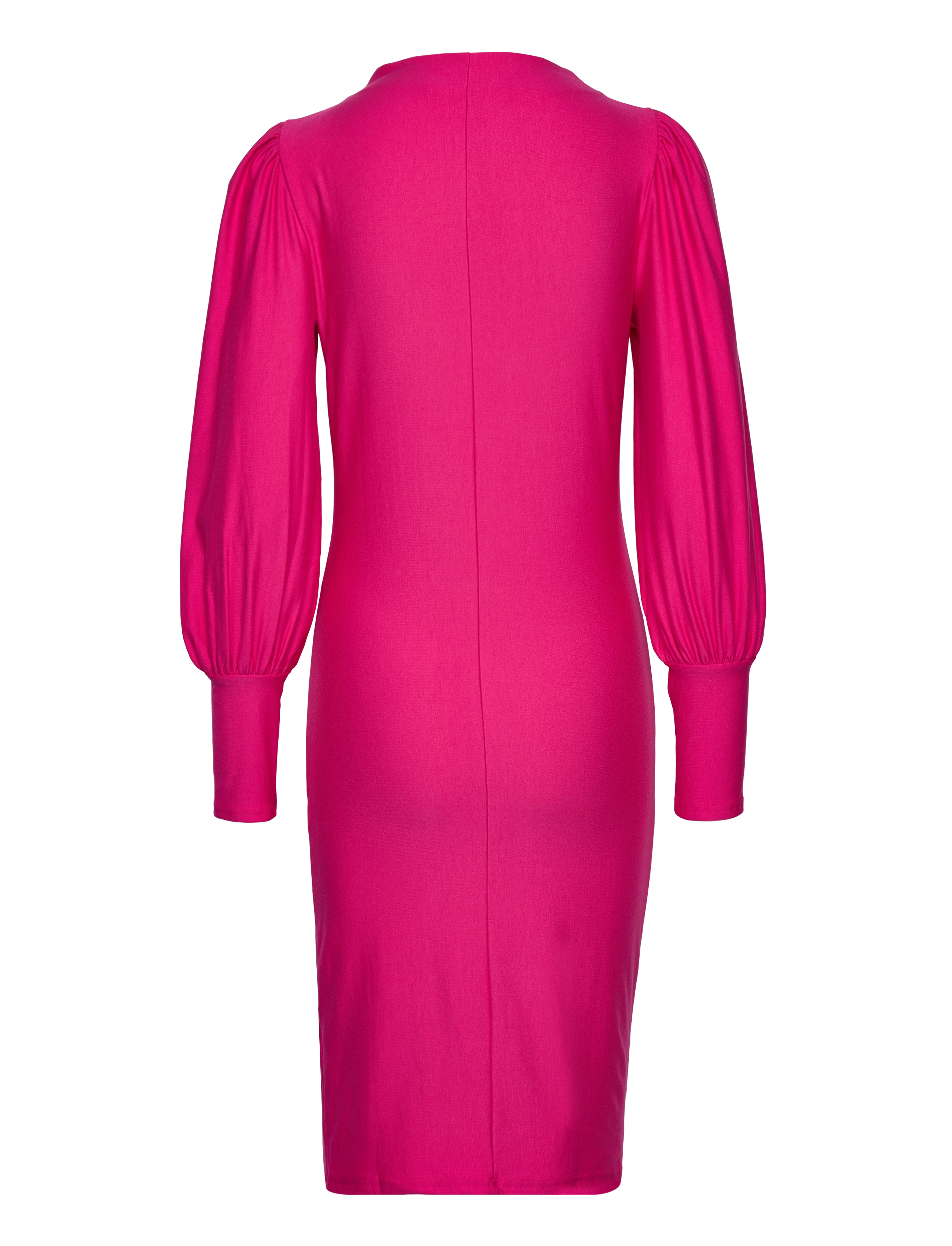 Gestuz - RifaGZ puff dress - party wear at outlet prices - fuchsia fedora - 2