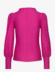 Gestuz - RifaGZ puff blouse - long sleeved blouses - intense pink - 1