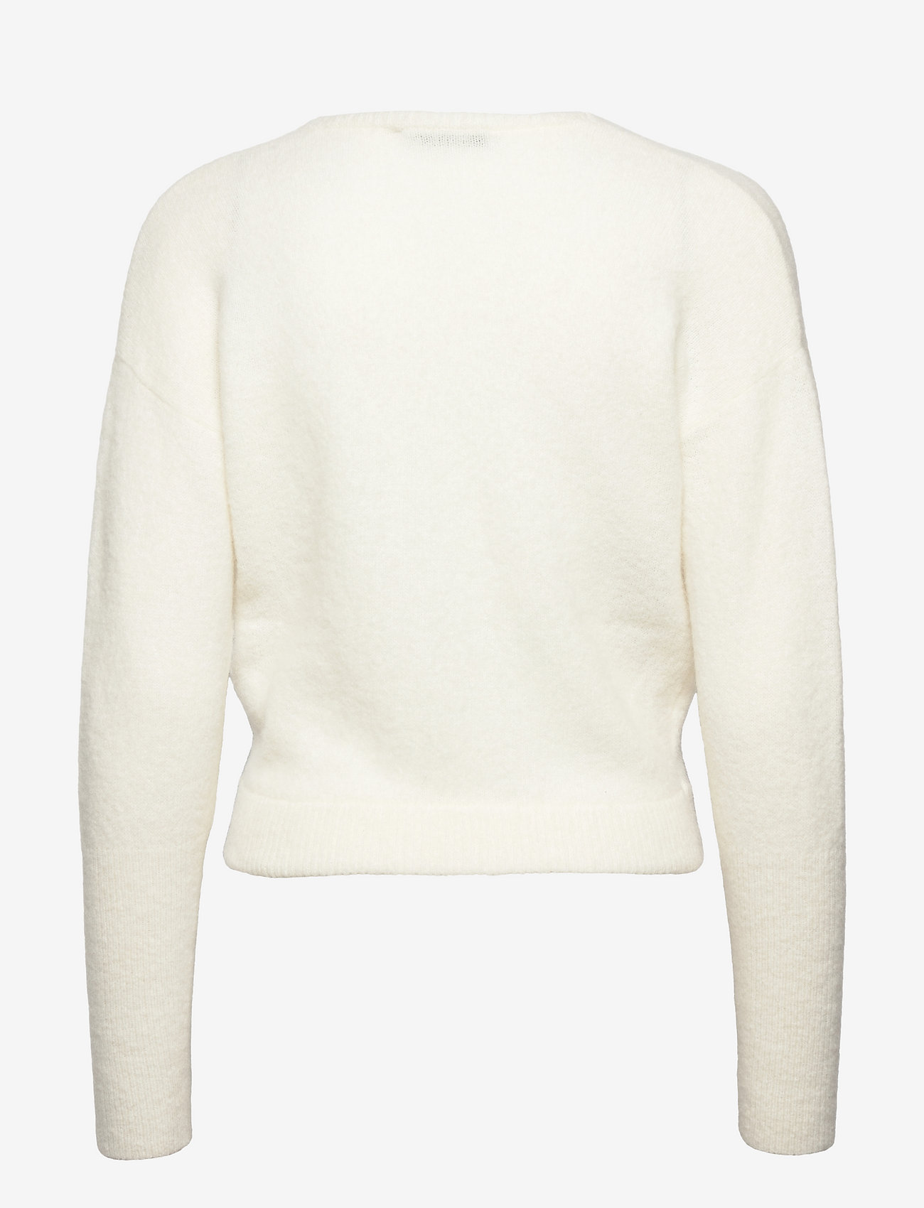 Gestuz - AlphaGZ cross pullover - ivory - 1
