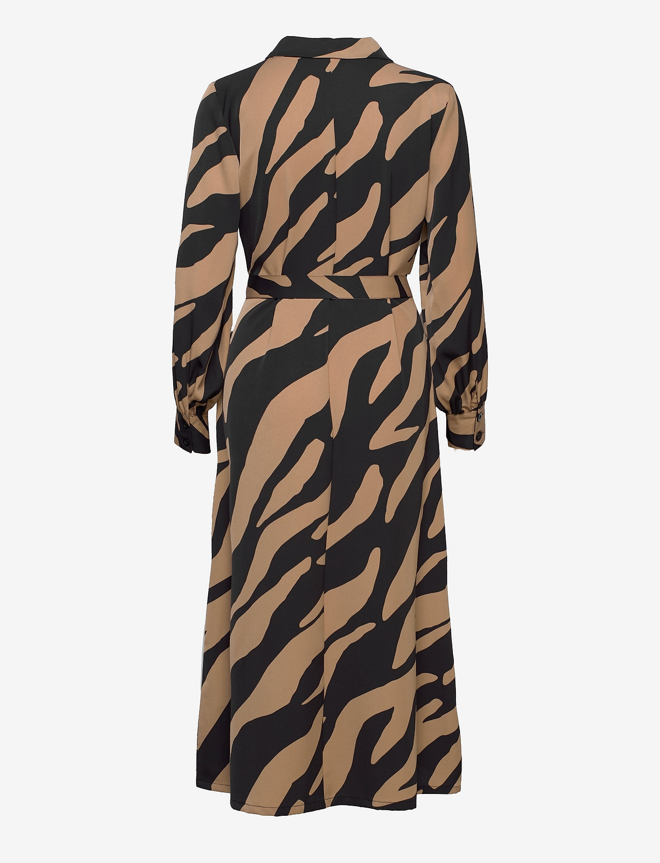 Gestuz - BothildeGZ long dress - maxi zebra tiger's eye - 1