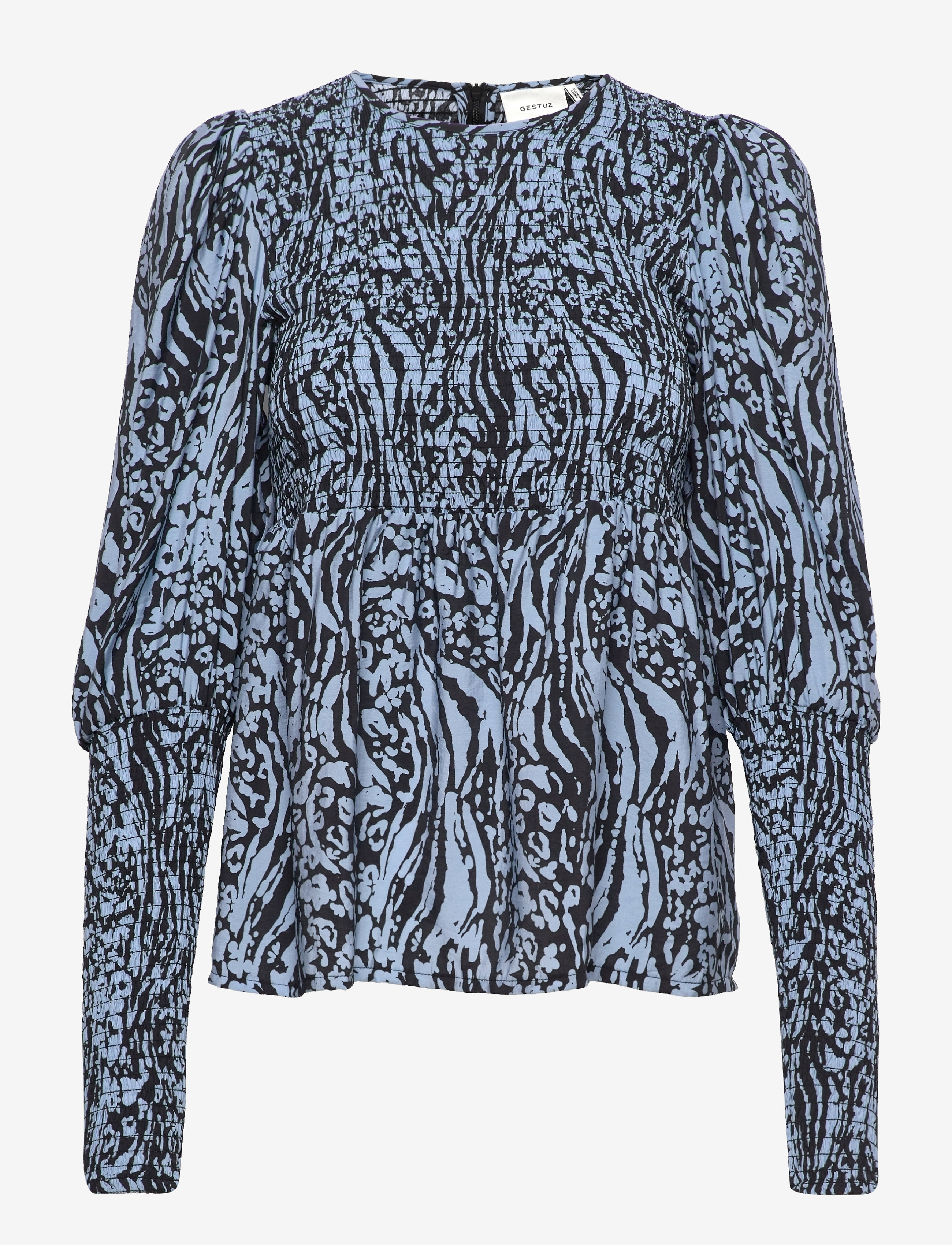 Gestuz MorianaGZ blouse - Bluser - LEO ART GLACIER LAKER / multi