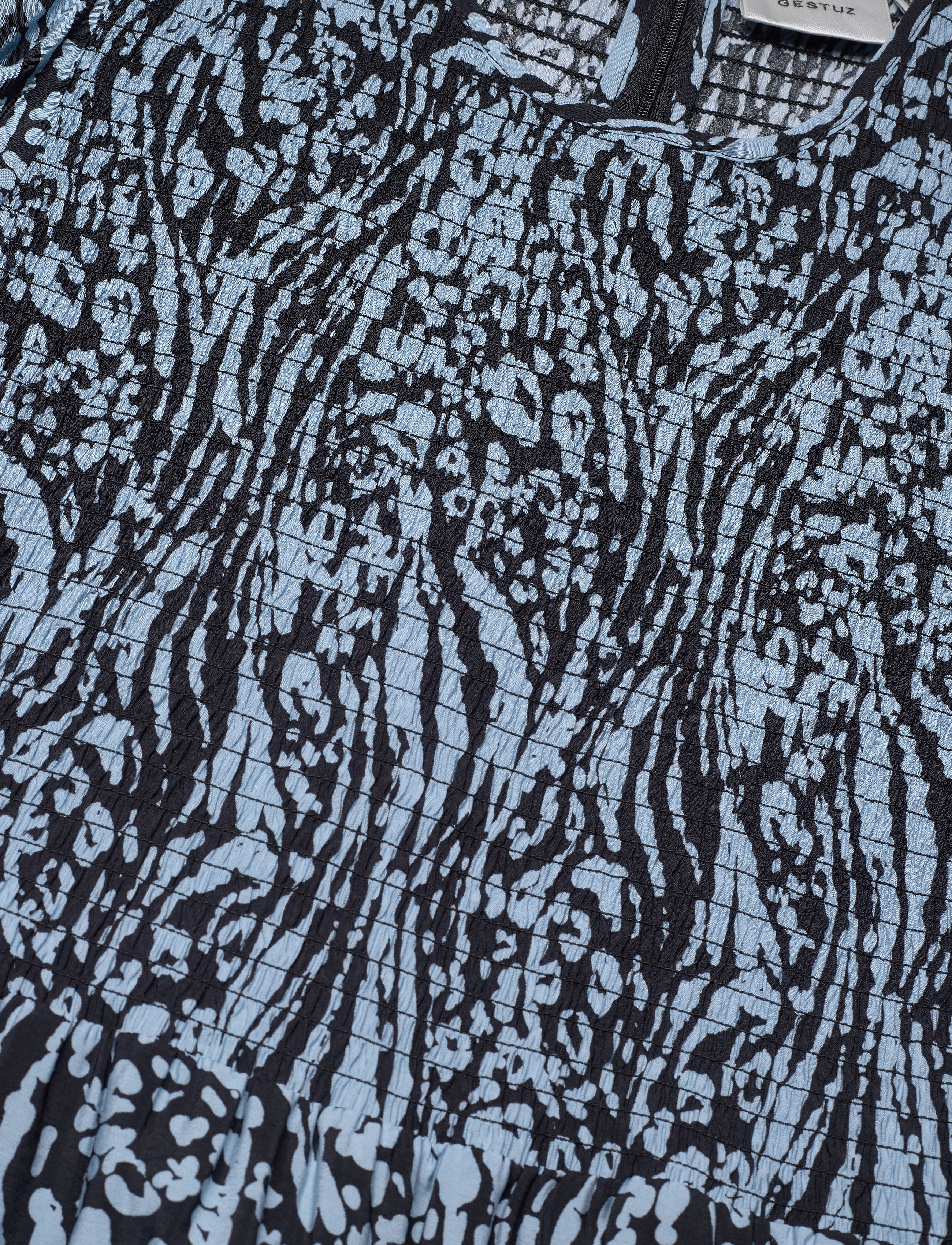 Gestuz - MorianaGZ long dress - midi kjoler - leo art glacier laker - 2