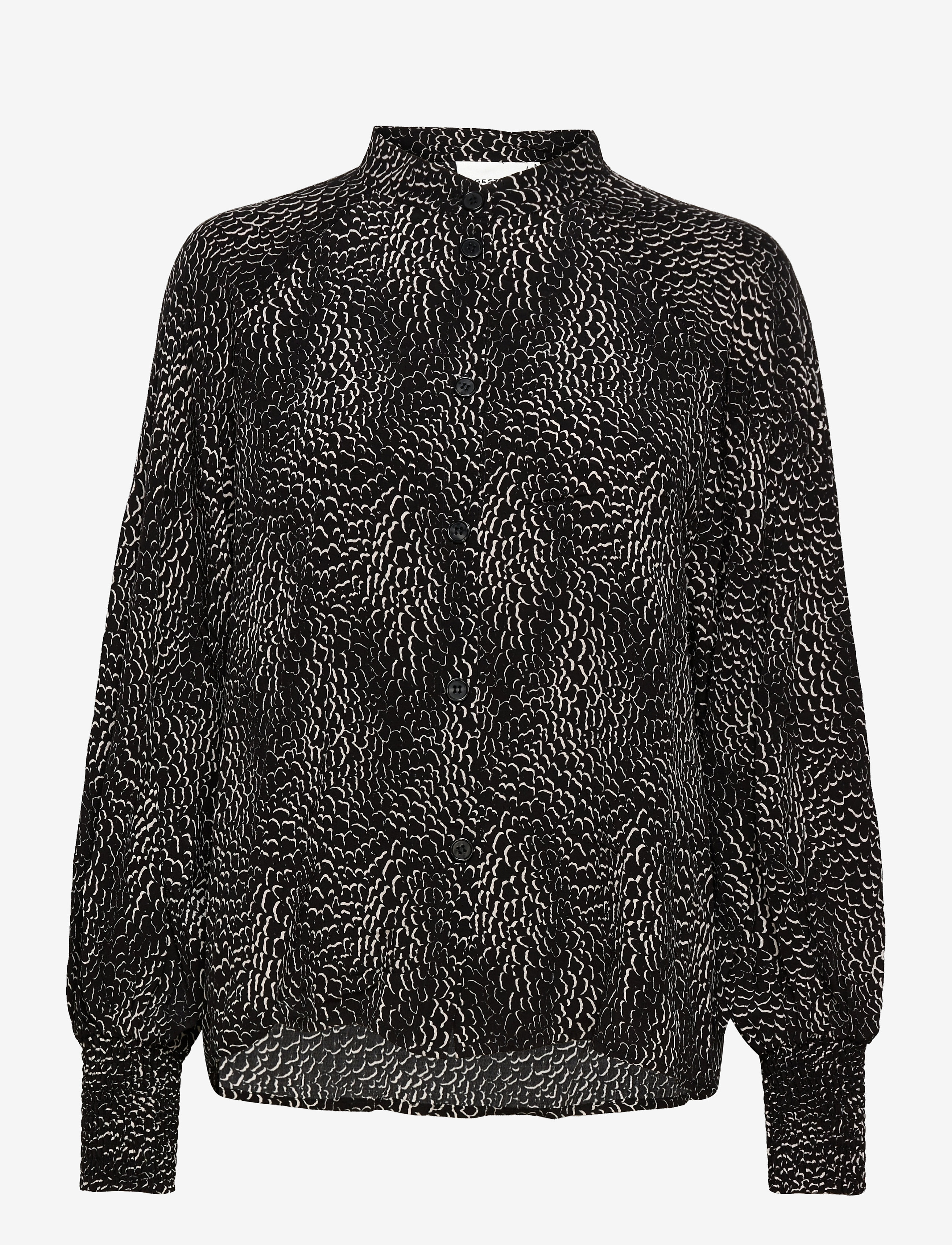 Gestuz MariettaGZ blouse - Blouses & Shirts - BLACK SCALES / black