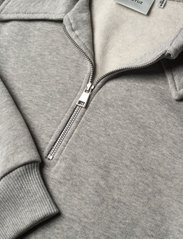 Gestuz - NankitaGZ zipper collar dress - sweatshirtklänningar - light grey melange - 3