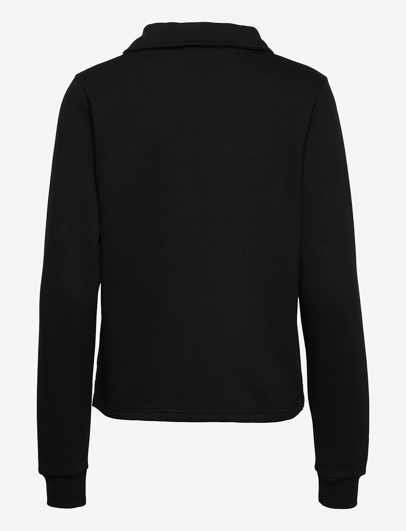 Gestuz - NankitaGZ zipper collar sweatshirt - black - 1