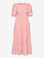 Gestuz - MazziGZ ss dress - summer dresses - silver pink - 0