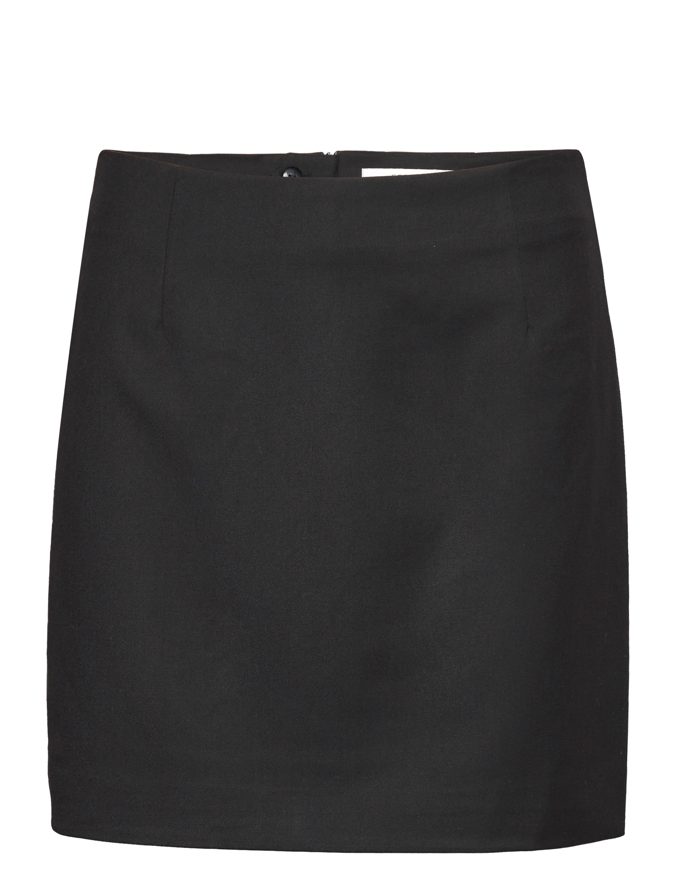 Gestuz PaulaGZ MW mini skirt NOOS - Röcke - BLACK / black