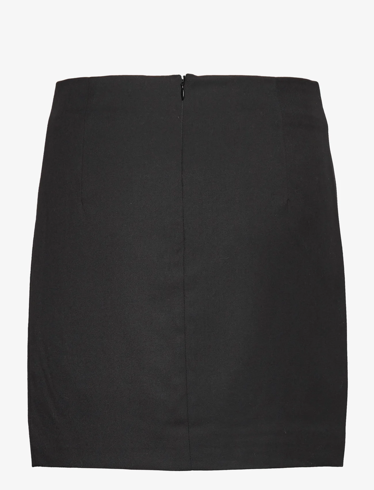 Gestuz - PaulaGZ MW mini skirt NOOS - short skirts - black - 1