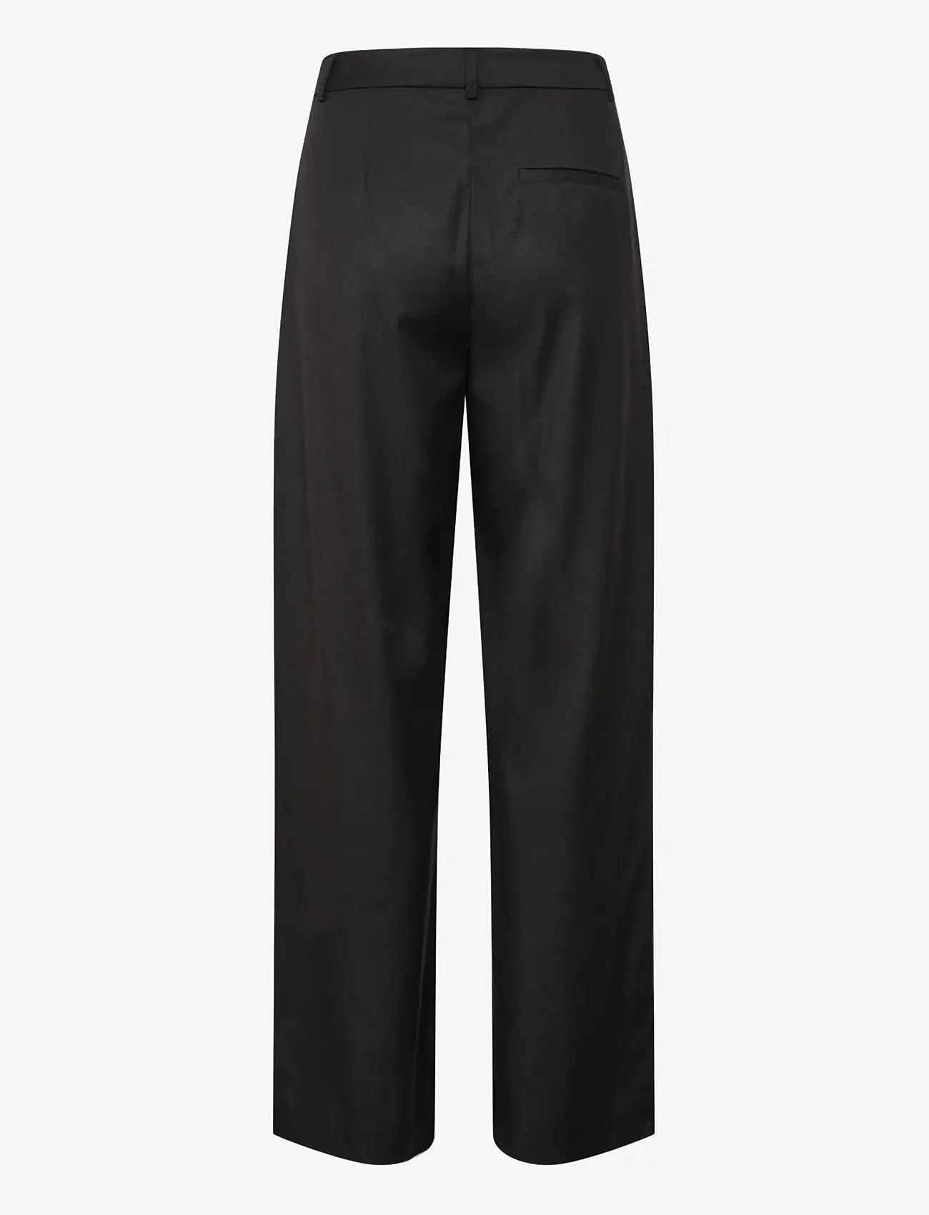 Gestuz - PaulaGZ MW wide pants NOOS - habitbukser - black - 2