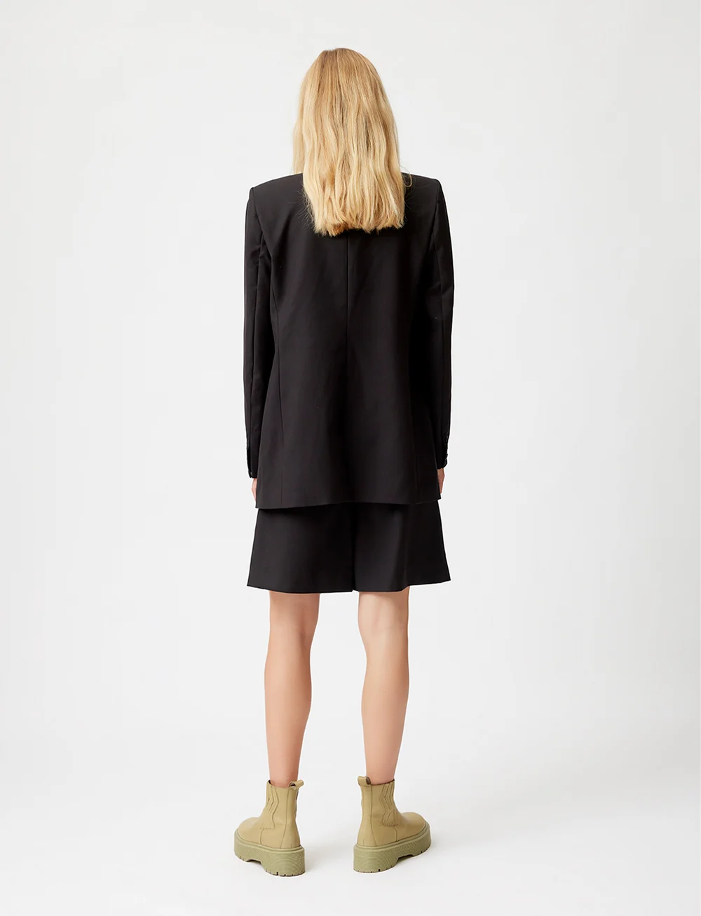 Gestuz - PaulaGZ blazer - dobbeltradede blazere - black - 3