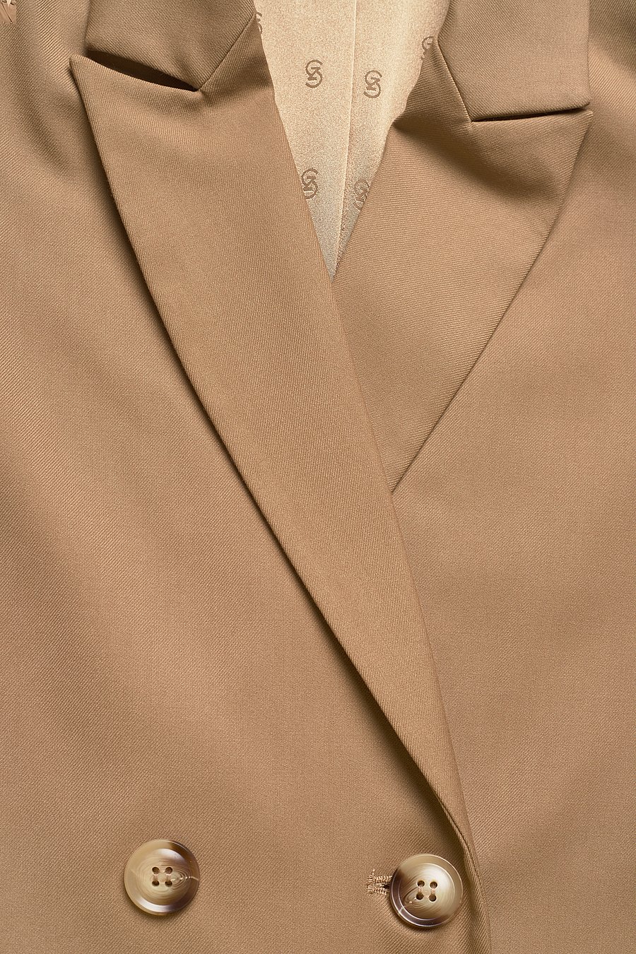 Gestuz - PaulaGZ blazer - dobbeltradede blazere - tiger's eye - 5