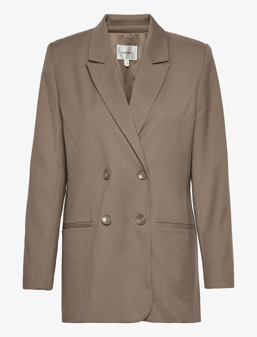 Gestuz - PaulaGZ blazer NOOS - kaksiriviset bleiserit - walnut - 1