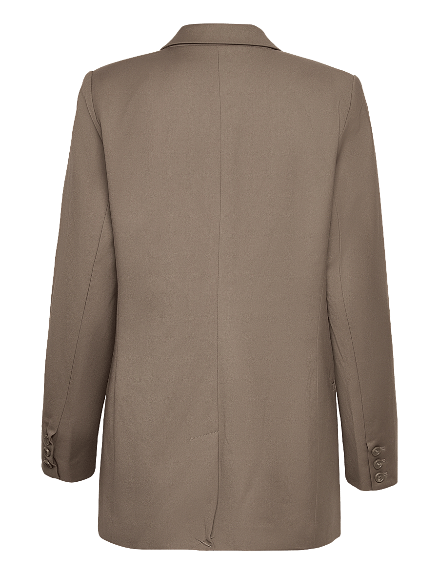 Gestuz - PaulaGZ blazer - dubbelknäppta kavajer - walnut - 2