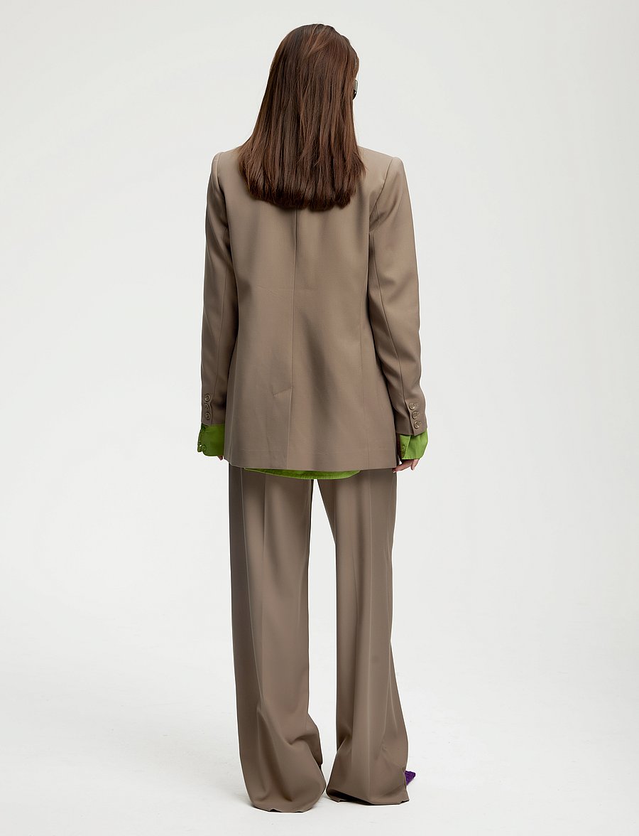 Gestuz - PaulaGZ blazer - dubbelknäppta kavajer - walnut - 3