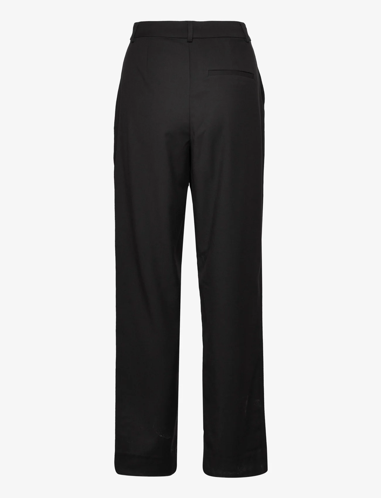 Gestuz - PaulaGZ MW pants - dalykinio stiliaus kelnės - black - 1